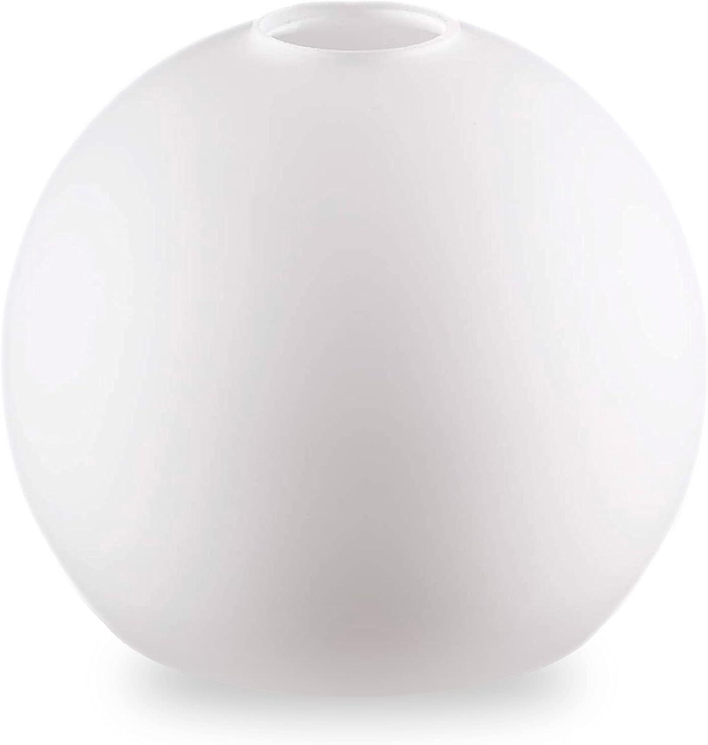 Lampenschirm Aus Weißem Glas – 1 Stück – Mattiertes Glas – E14-fassung – Für Nachttischlampen – Durchmesser 110 Mm