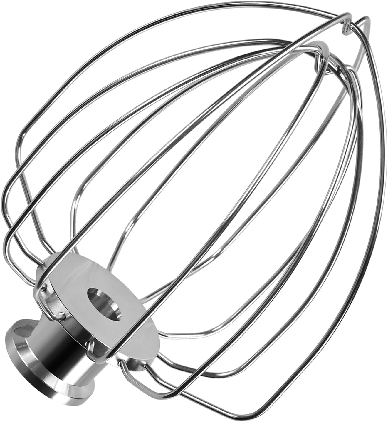 6-drähtiger Edelstahl-schneebesen Für 4,5-5-liter-küchenmaschinen Mit Kippbarem Kopf, Zum Schlagen Von Sahne Und Eiern, Für Den Täglichen Gebrauch