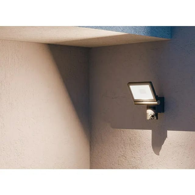 Steinel Led Außen-strahler Cam2 Sc Ant 21 W Warmweiß Aluminium Anthrazit