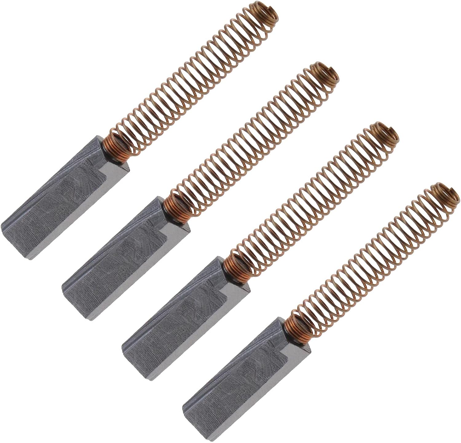 Kohlebürsten – 2 Paare – Graphit – Für Kitchenaid 5ksm90 Küchenmaschinenmotor – 25 X 6 X 6 Mm