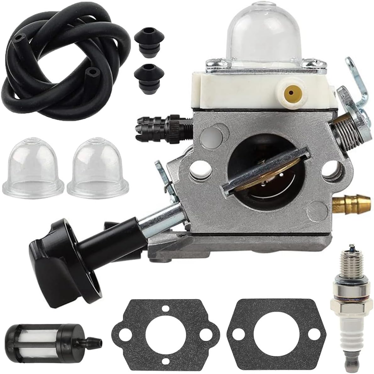 Vergaser-reparatursatz – 10-teilig – Metall/kunststoff – Ersatzteil C1m-s261b – Stihl Sh56 Bg86 Laubbläser
