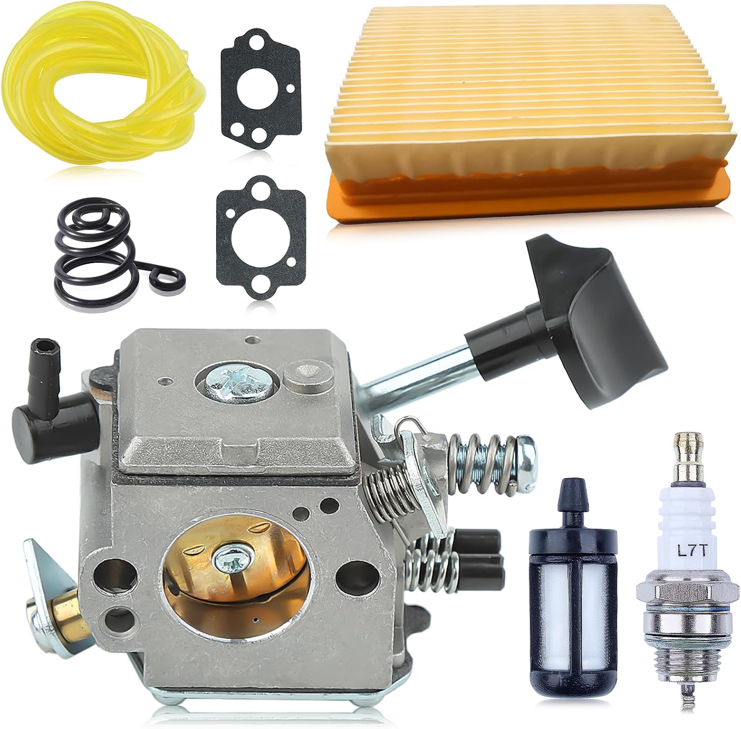 Vergaser-reparatursatz – 12-teilig – Metall Und Gummi – Oem-ersatzteil 4203 120 0601 – Stihl Sr Br Rückentragbare Laubbläser