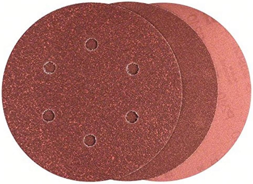 Schleifblätter – 6 Stück – Körnung 60, 120, 240 – Für Exzenterschleifer – Durchmesser 150 Mm