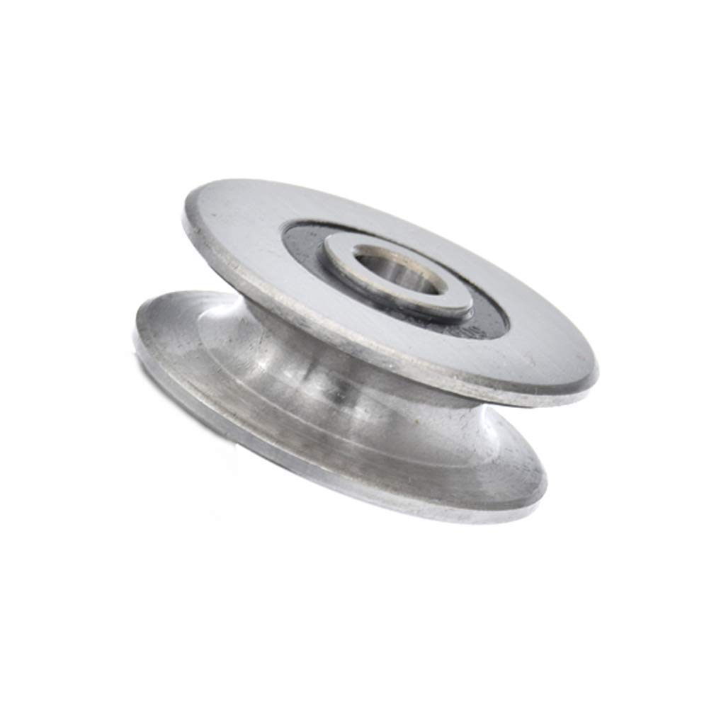 Kugelrolle Aus Edelstahl – 1 Stück – 8 Mm U-nut – Tragfähigkeit 250 Kg – Industrielle Hebezeuge – 40 X 13 Mm