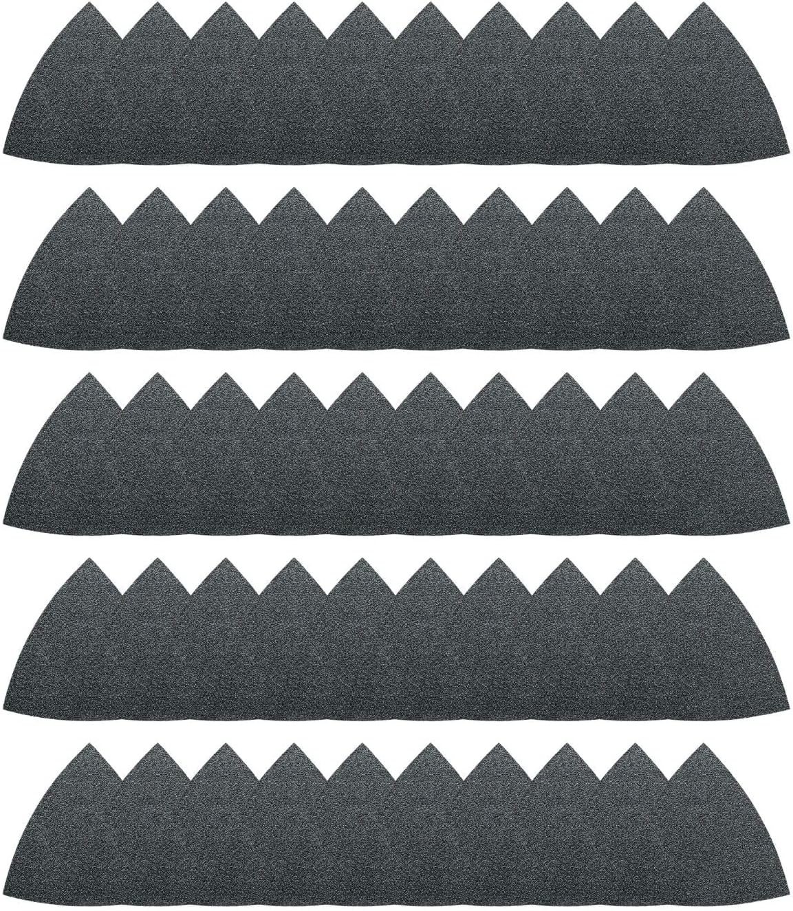 Schleifblätter – 50 Stück – Körnung 320 – Korund – Für Natur- Und Kunststein – 80 Mm