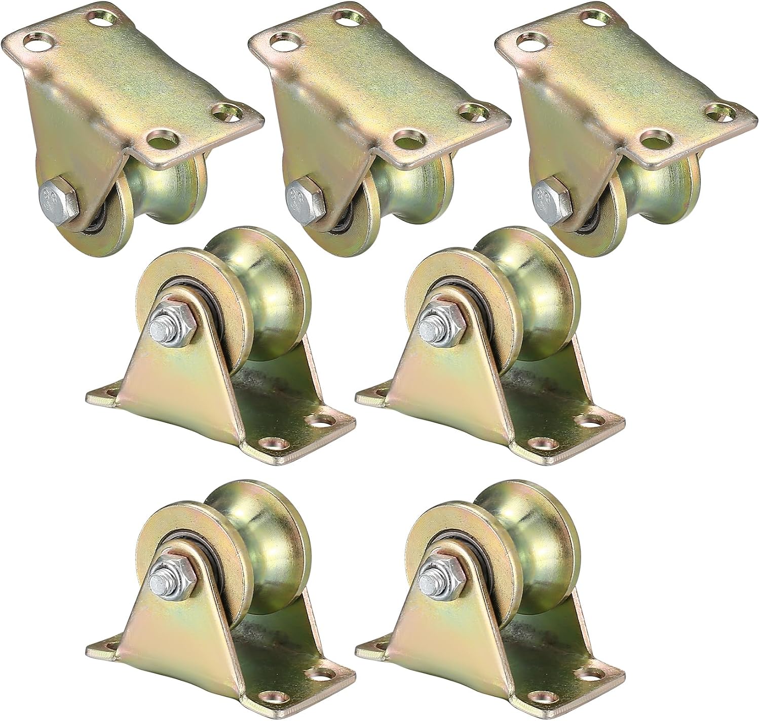 Keilnutrolle – 7 Stück – 45 Stahl – Leichtlaufrolle – Für Schiebetore Und Fitnessgeräte – 32 Mm