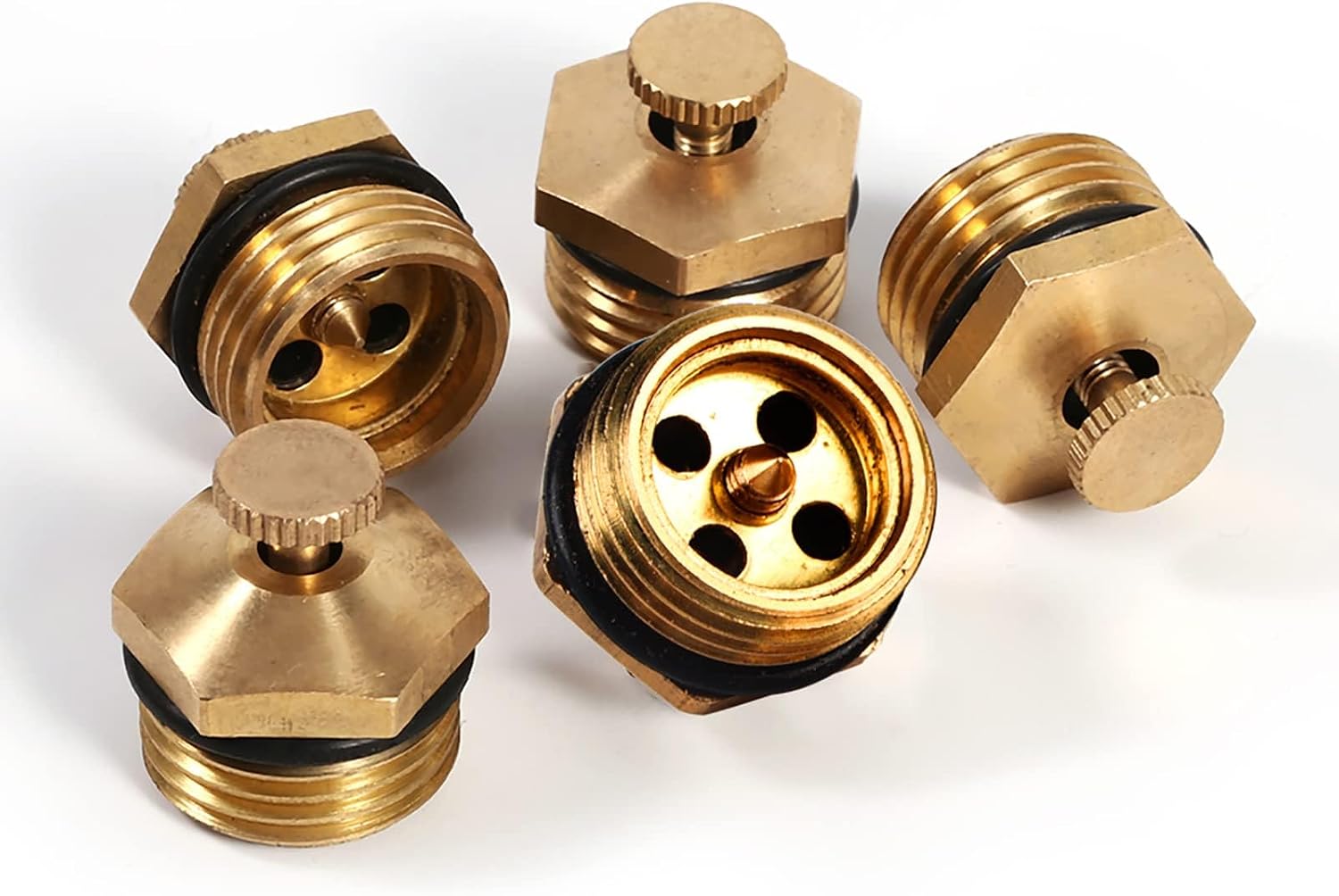 Sprühdüse – 5er-pack – Messing – Verstellbar Dn15 – Bewässerung Und Kühlung – 2 X 2,2 Cm