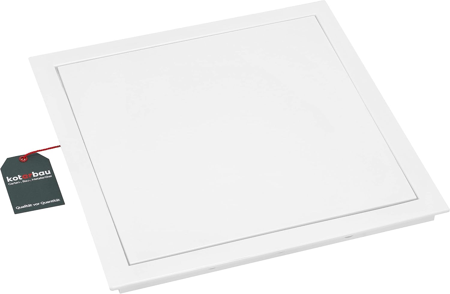 Revisionsklappe – 1 Stück – Weißer Kunststoff – Zählerzugang – Decke Und Wand – 35 X 35 Cm