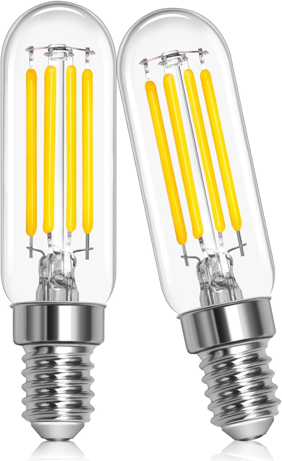 E14 Led-lampe Für Dunstabzugshaube, 3 W, Warmweiß 2700 K, Ersetzt 40 W, Küchen-/wohnzimmerbeleuchtung, Nicht Dimmbar, 2er-pack