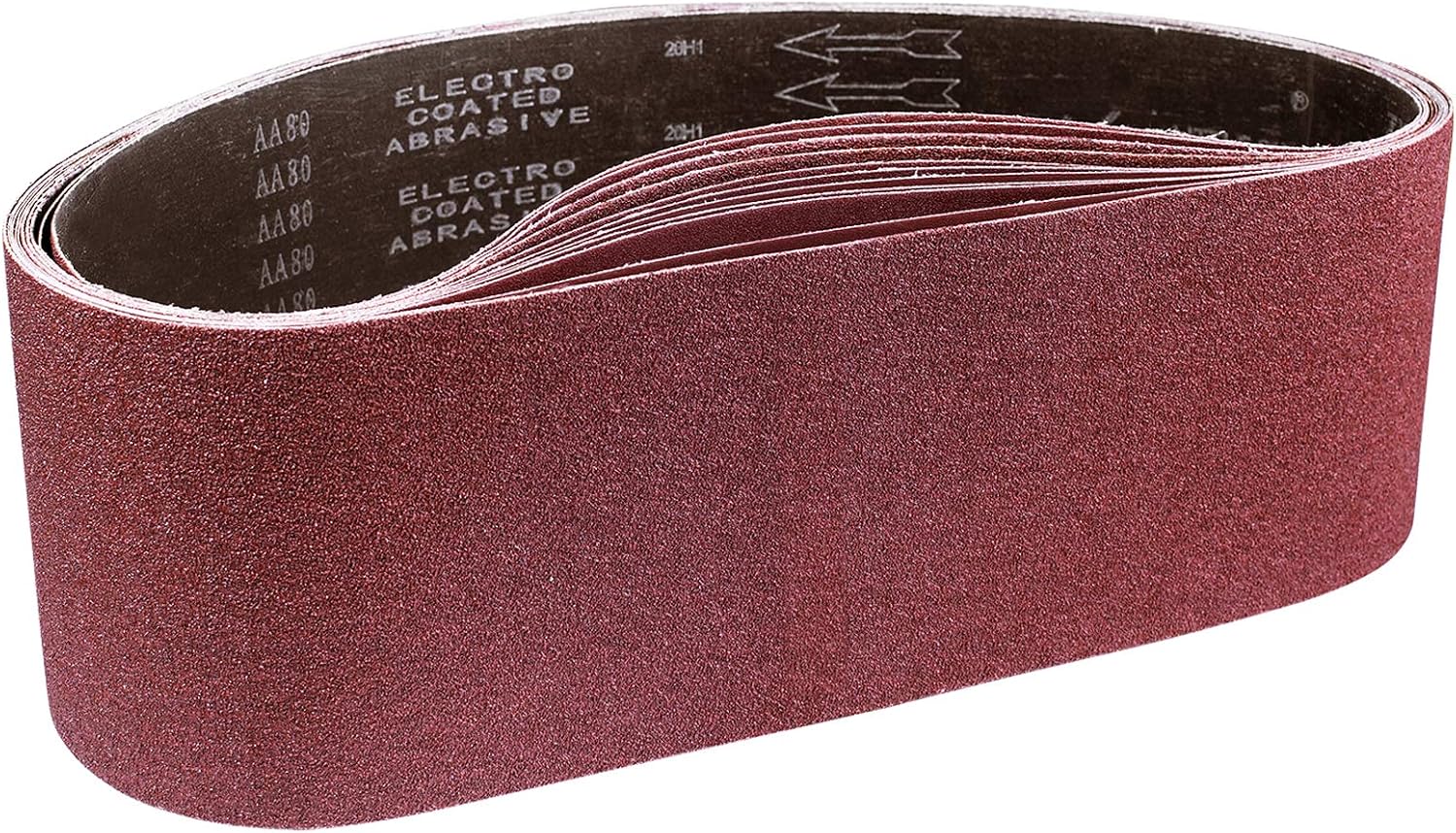 Aluminiumoxid-schleifbänder, 150 X 1220 Mm, Körnung 80–400, Zum Schleifen Von Holz, Metall Und Kunststoff