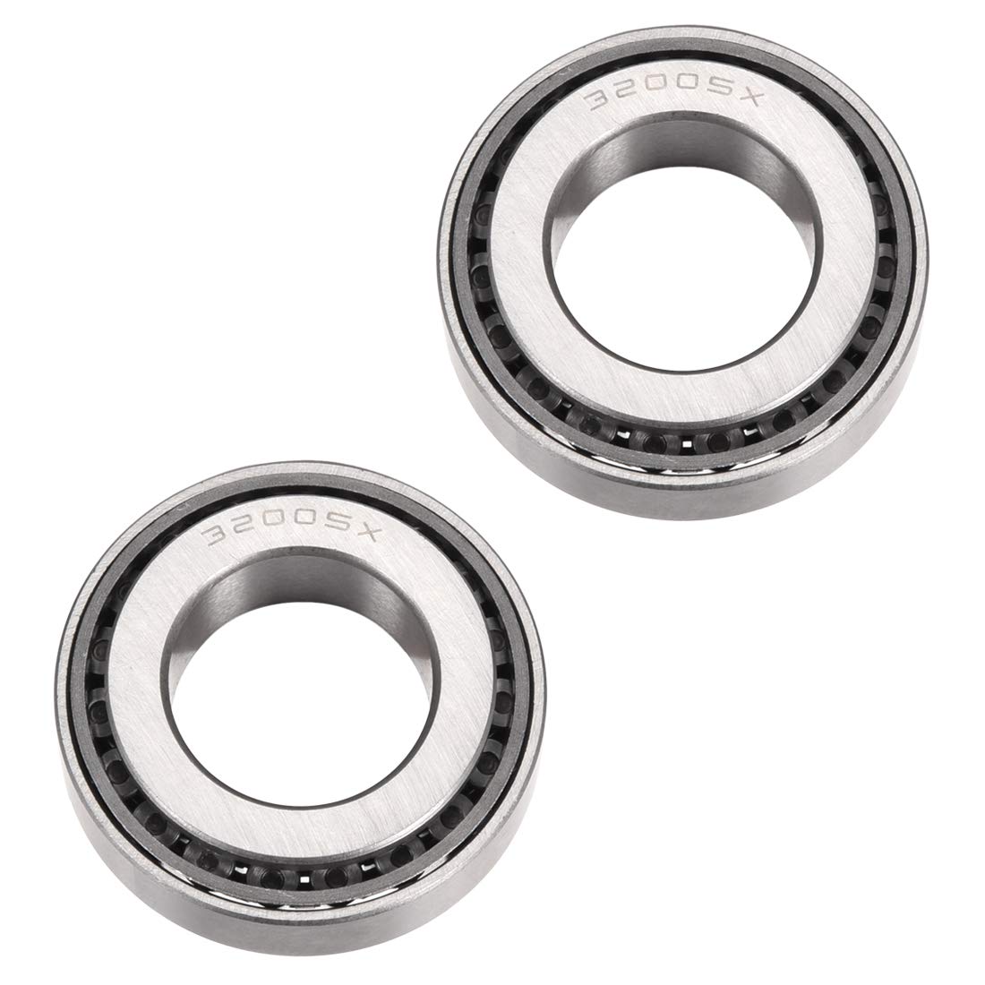 Kegelrollenlager 32005x, Chromstahl, 25 Mm Bohrung, Hohe Kombinierte Belastbarkeit, Für Automobil- Und Förderanlagen, 2er-packung