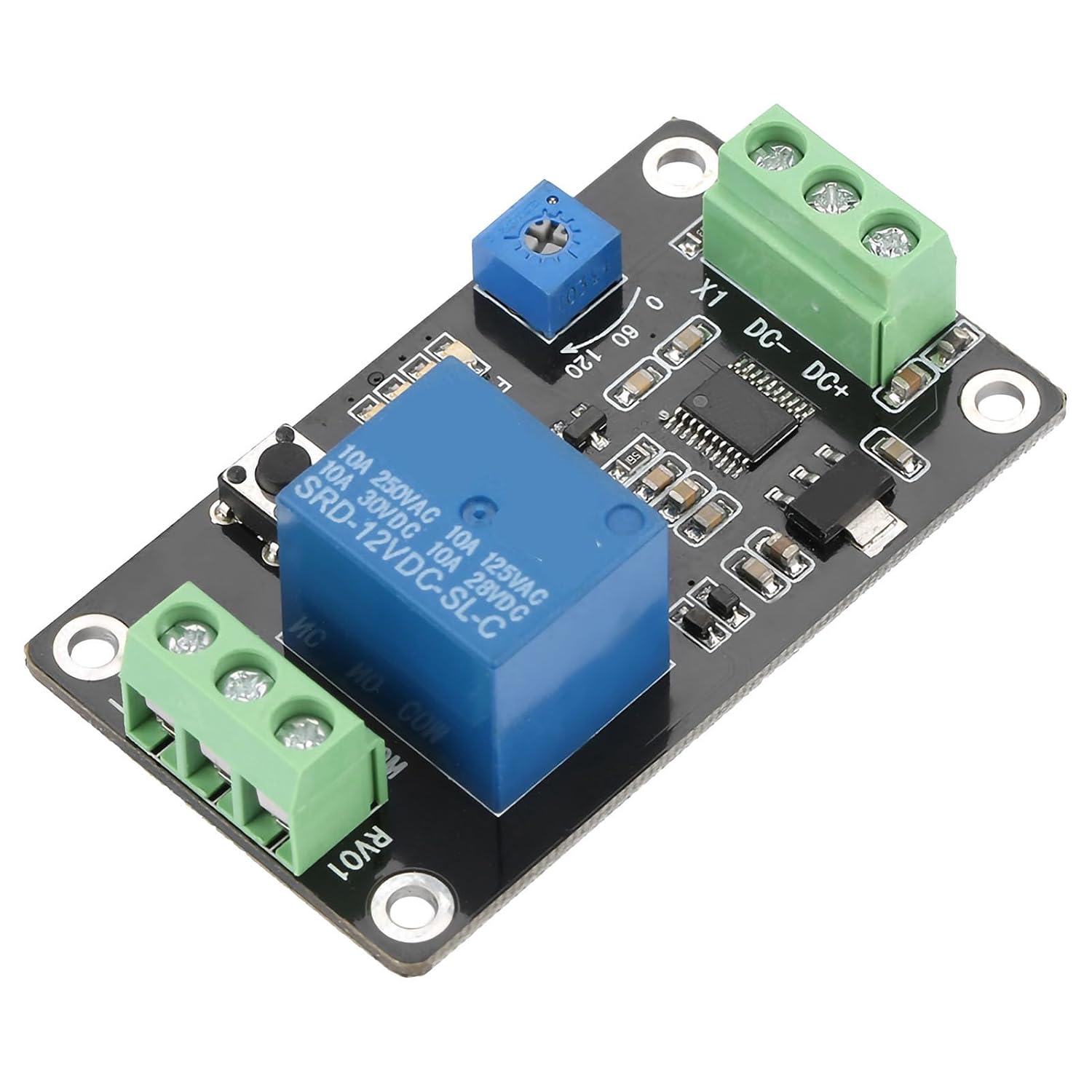 12v Dc Zeitverzögerungsrelaismodul, Multifunktions-ein/aus-verzögerungstimermodul Mit Speichereinstellungen Für Die Automatische Steuerung