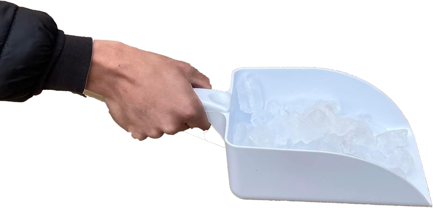 Robuste 34 Cm Lange Eisschaufel Aus Kunststoff, Ideal Für Küchenmaschinen Und Eimer, Für Den Professionellen Einsatz In Der Lebensmittelindustrie