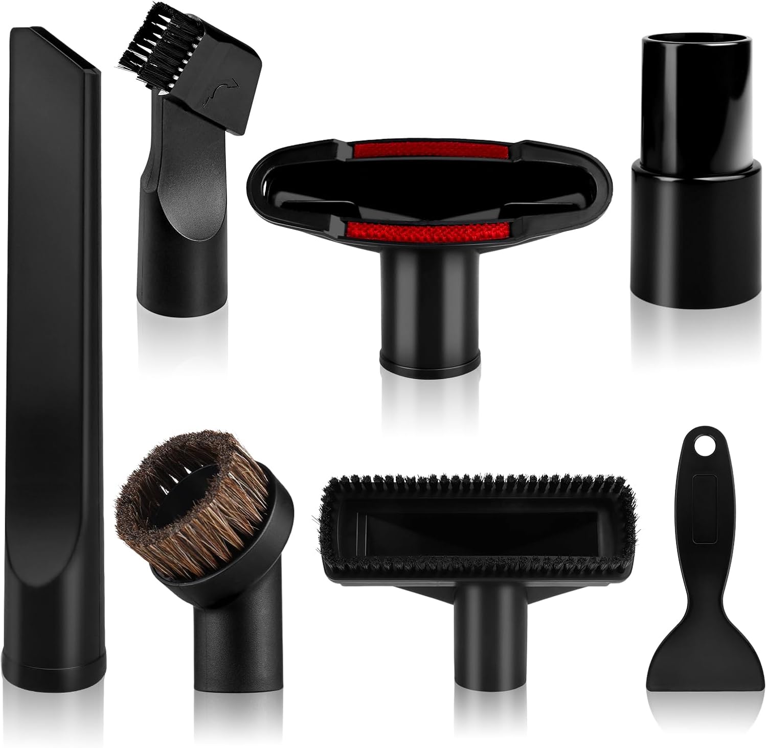 7-teiliges Staubsauger-zubehörset – Pp-nylon – 32–35-mm-adapter – Reinigung Von Möbeln, Böden Und Textilien