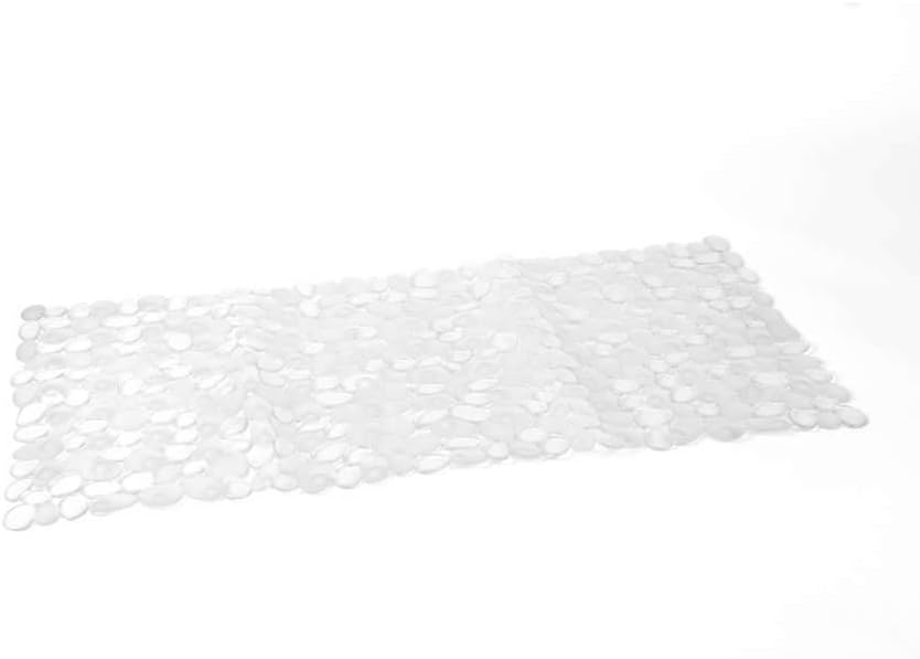 Rutschfeste Badematte – 1 Stück – Kunstharz – Integrierte Saugnäpfe – Badezimmer – 35 X 70 Cm