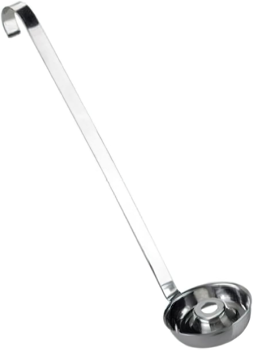 Krapfenlöffel – 1 Stück – Edelstahl – Französische Küche – 37 X 10 X 19 Cm