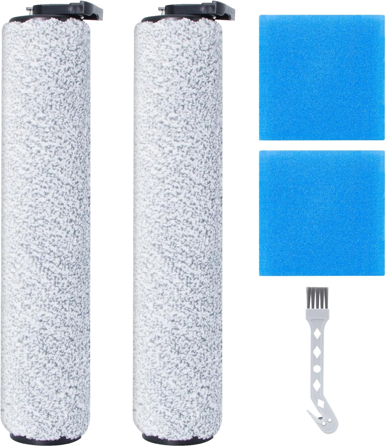 Bürstenwalze Und Baumwollfilter – 2+2+1-packung – Für Eureka New400 Gen2 – Reinigung Von Hartböden Und Teppichen