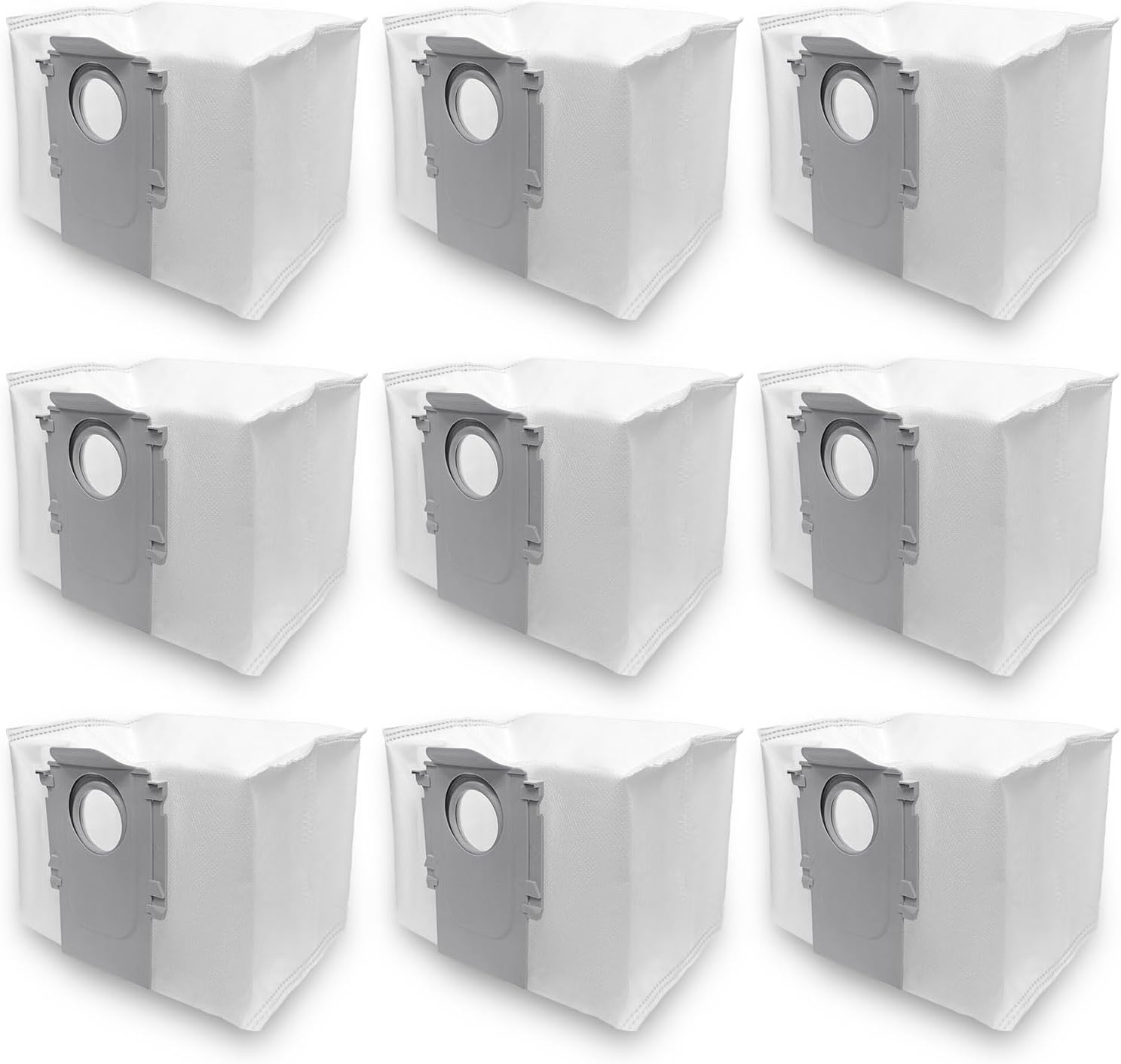 Staubbeutel – 9er-pack – 3 L – Kompatibel Mit Roborock S8, S7 Und Q-serie – Für Selbstentleerende Stationen