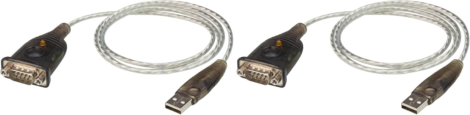 Usb 2.0 Auf Rs-232 Konverterkabel – 2er-pack – 1 M – Plug & Play – Für Laptops