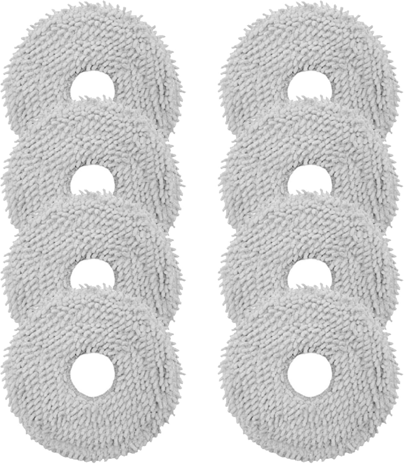 Wischmopp-pads – 8 Stück – Mikrofaser – Waschbar Und Schrubbbar – Für Dreame L10s X40 Xiaomi Mova – Roboterzubehör