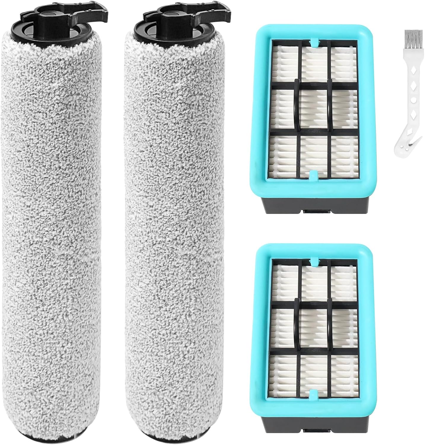 Rotierende Bürste Und Filter – 2-teilig – Mikrofaser Und Hepa – Bodenreinigung – Für Bissell Crosswave