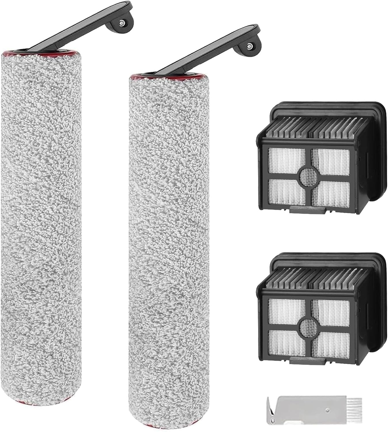 Dreame H12 Pro Zubehörset – 2 Walzenbürsten, 2 Hepa-filter – Reinigung Von Hartböden