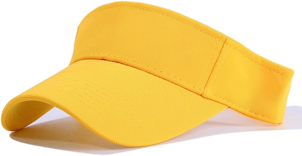 Damen-visier – 1-teilig – Atmungsaktives Material – Uv-schutz Und Haargummi – Golf, Tennis, Strand – Einheitsgröße