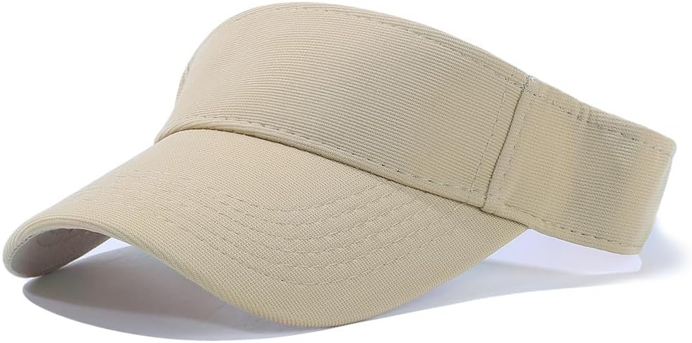 Damen-visier – 1-teilig – Atmungsaktives Material – Uv-schutz Und Verstellbar – Für Sport Und Strand – Einheitsgröße