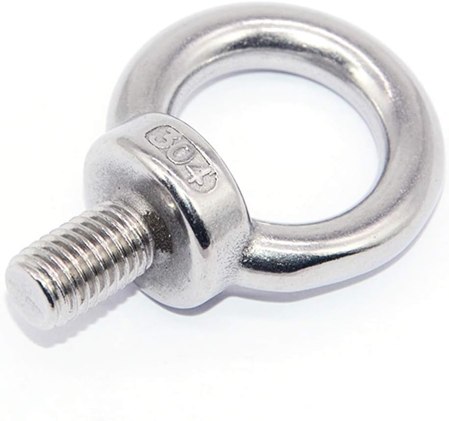 Heberinge – 12er-pack – Edelstahl 304 – M8-gewinde – Für Handhabung Und Heimwerkerarbeiten