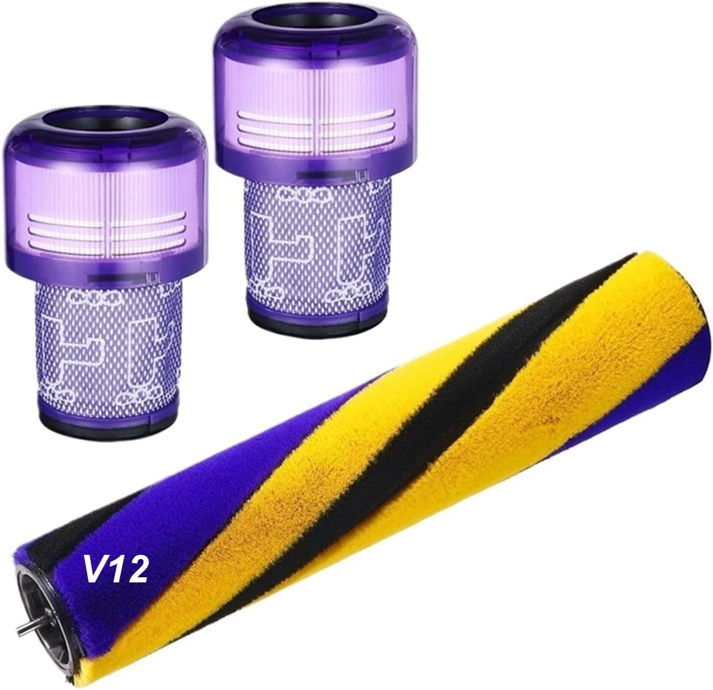 V12 Zubehörset – 3-teilig – Abs Und Nylon – Hepa-filter Und Weiche Bürste – Für Dyson V12 Slim – Ersatzteilnummer 971634-01