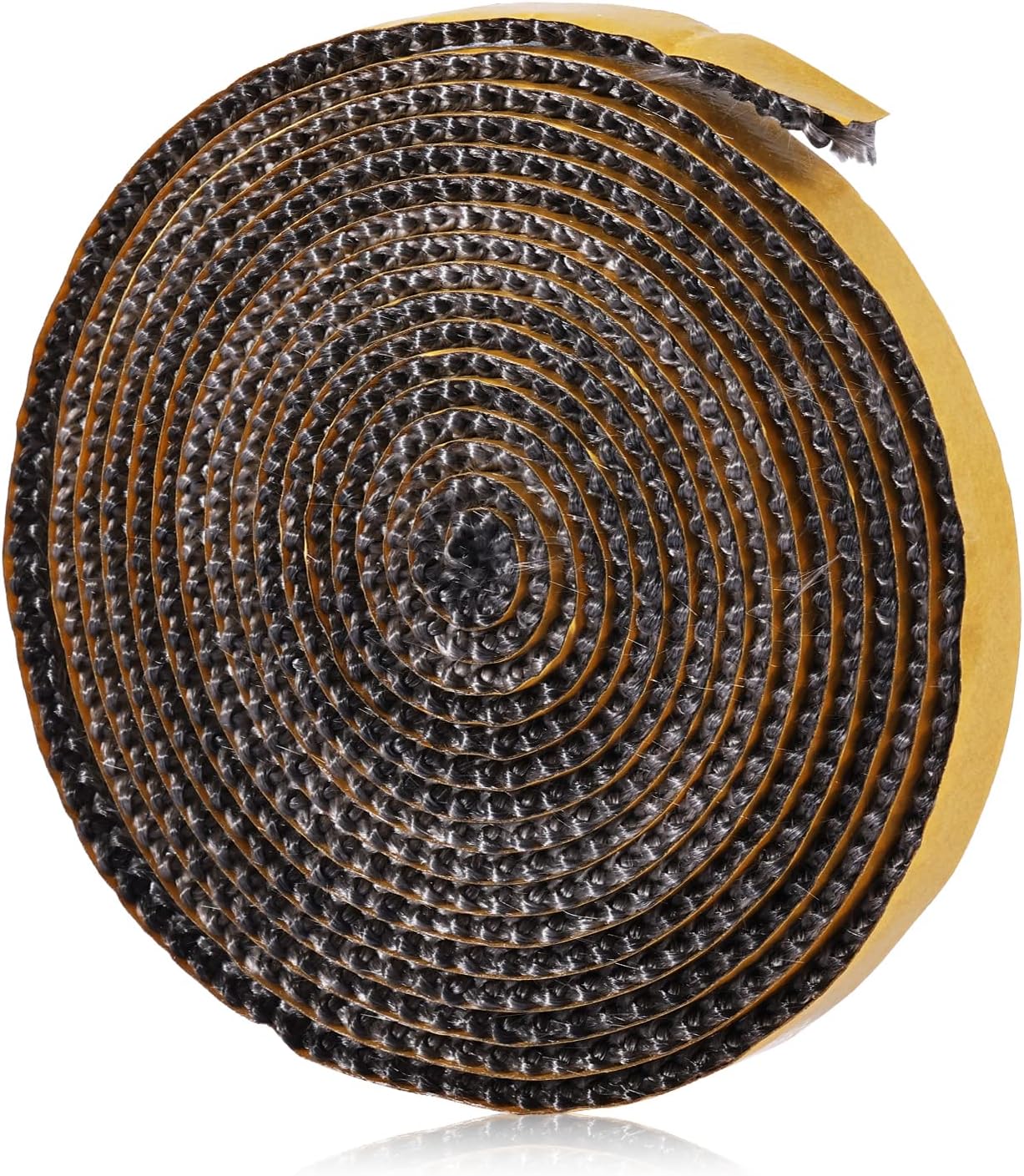 Selbstklebende Kamindichtung 3 Mm X 1 Cm X 3 M, Aus Glasfaserverstärktem Graphit, Hitzebeständig Bis 550 °c, Für Kamineinsätze