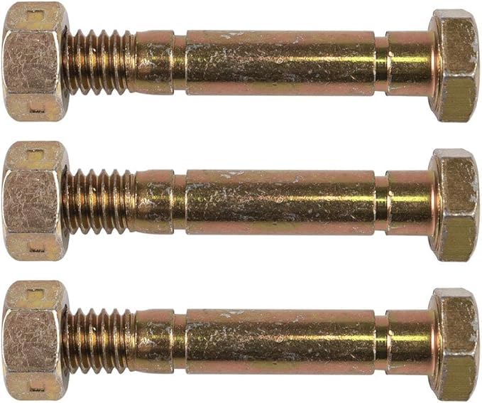 Satz Mit 3 5/16"-scherbolzen Für Schneefräsen, Robuster Stahl, Einfacher Austausch, Zuverlässiges Motorteil, Winter- Und Gartenbedarf