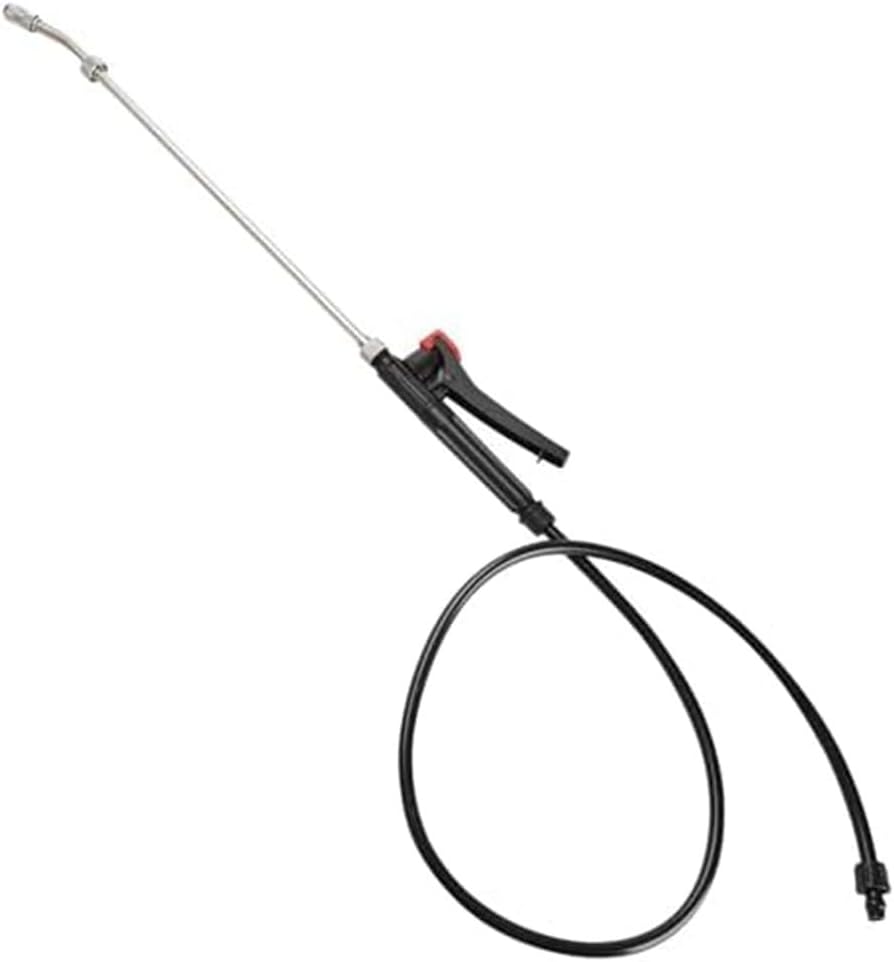 73,7 Cm Sprühlanze, Edelstahl, Verstellbare Düse, Ergonomischer Schalter, Garten Und Reinigung