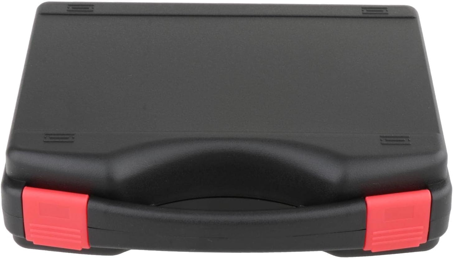Schützender Werkzeugkasten Mit Schaumstoffeinlage, Stoßfesten Schrauben, Geeignet Für Den Transport Im Freien, 255 Mm X 210 Mm X 70 Mm
