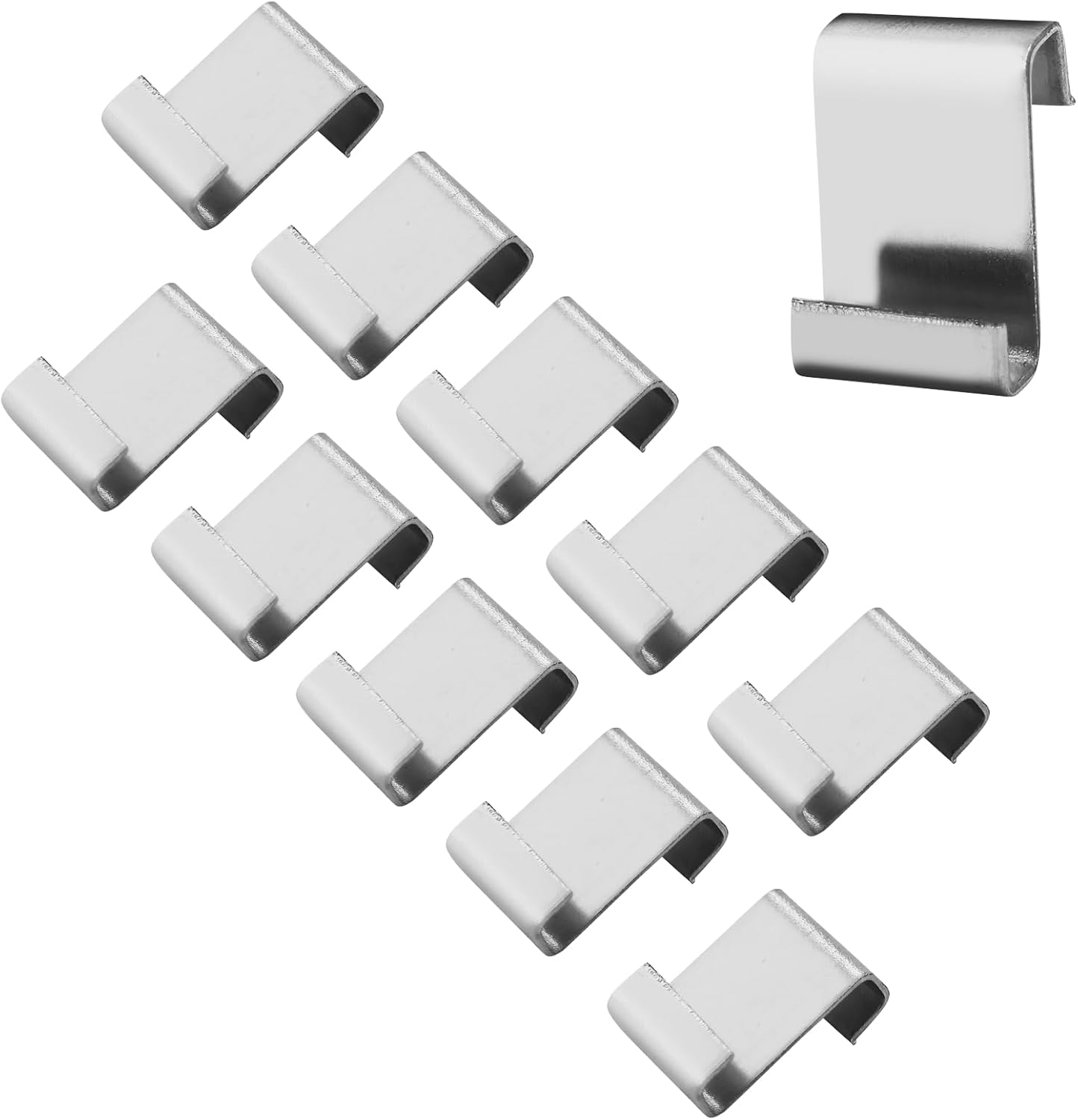 Packung Mit 40 Z-förmigen Clips Für Gewächshausglas, Gewächshausglasclips, Edelstahl, Z-clips Für Gewächshausglas, Fensterclips, Gewächshausglasbefestigungen, Ersatzteile