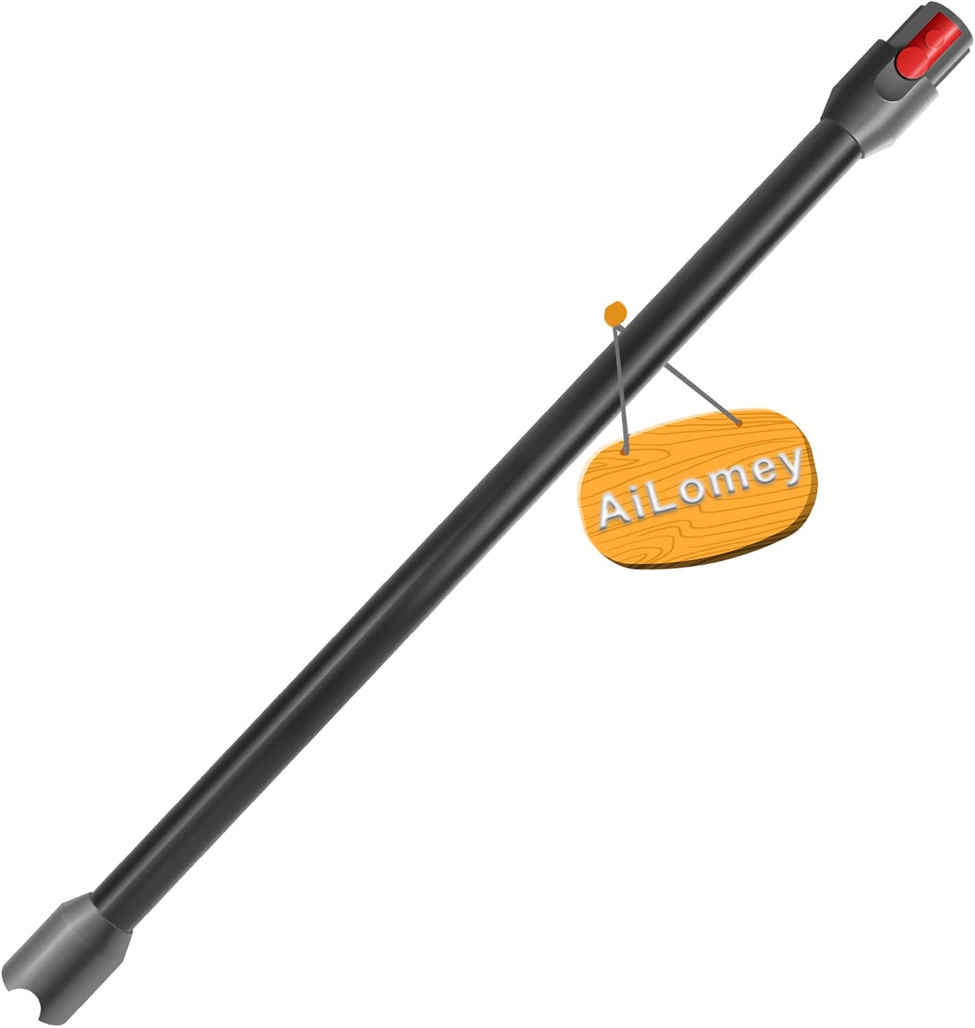 Verlängerungsrohr – 1-teilig – Aluminium Und Abs – Schnellanschluss – Für Dyson V12 Slim – 74 Cm – Schwarz