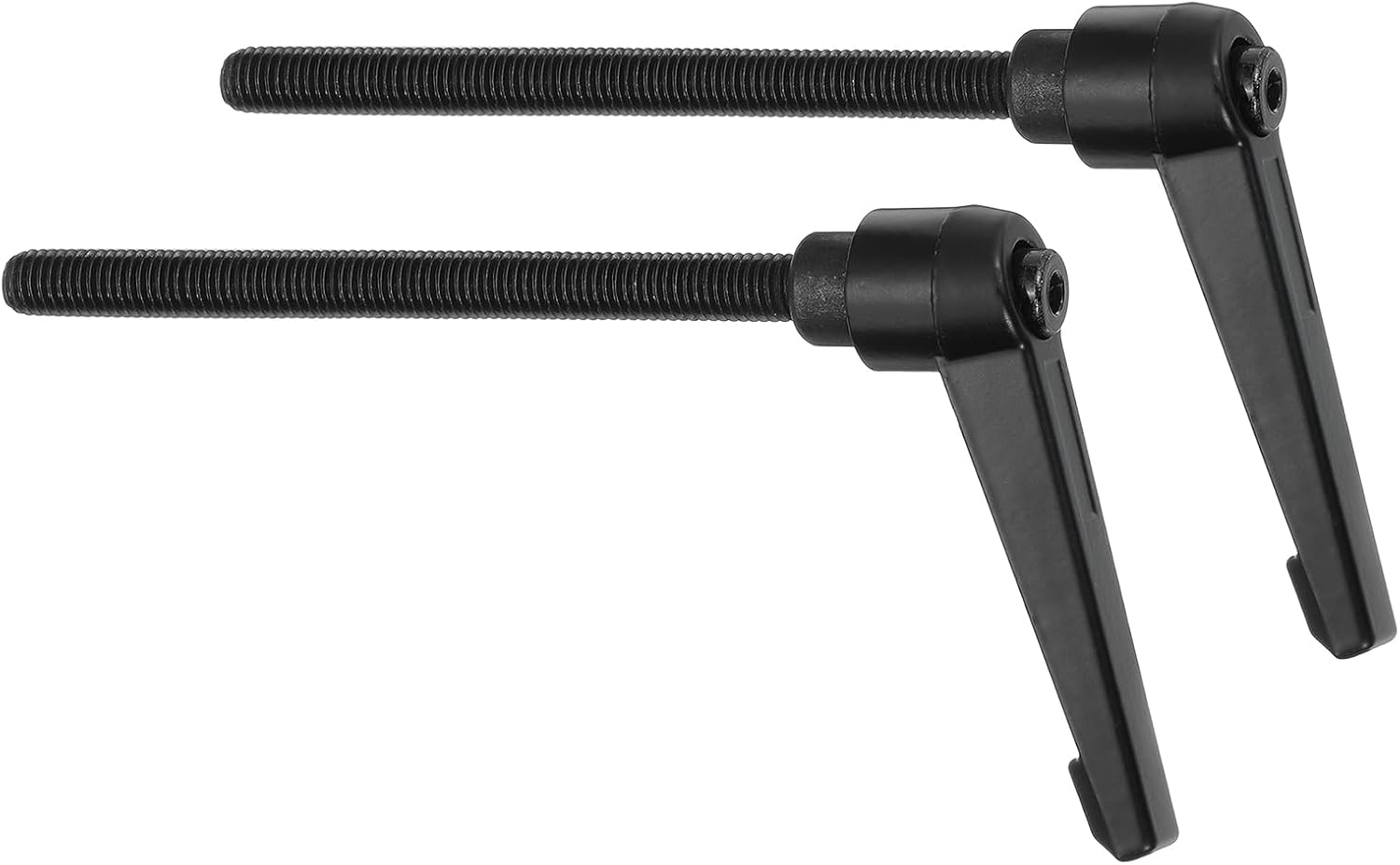 Stück M8 X 100 Mm Verstellbare Knöpfe, Griff, Außengewinde, Ratschen-druckknopf, Schnellverriegelung, Drehbolzen Für Drehmaschinen, Schwarz