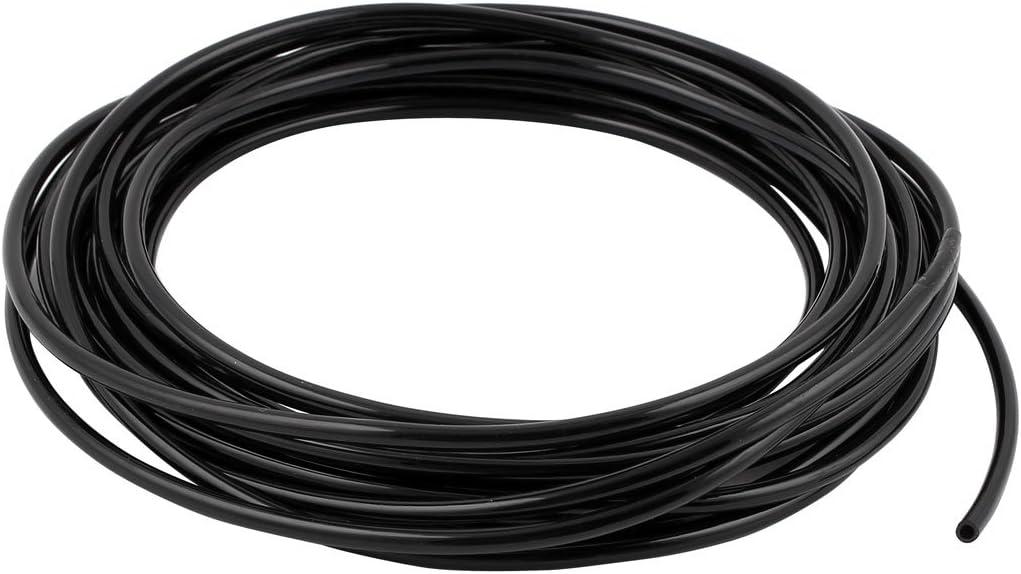Sourcingmap Druckluftschlauch 4 X 2,5 Mm, Pu-schlauch Für Pneumatische Kompressoren, 6 M, Schwarz