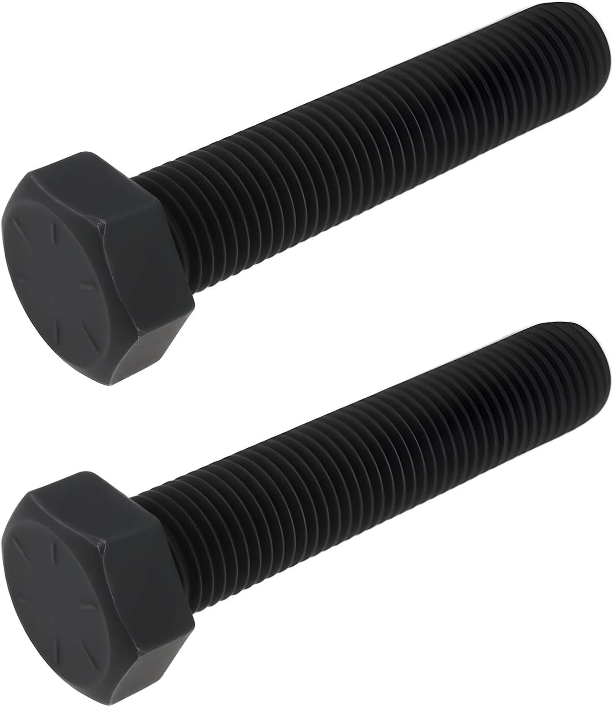 Set Mit 2 Klingenbefestigungsschrauben, Schwarzer Stahl, 3/8-24unf X 45 Mm, Sichere Befestigung, Kompatibel Mit Den Trimmern Ms197 Und Mp141
