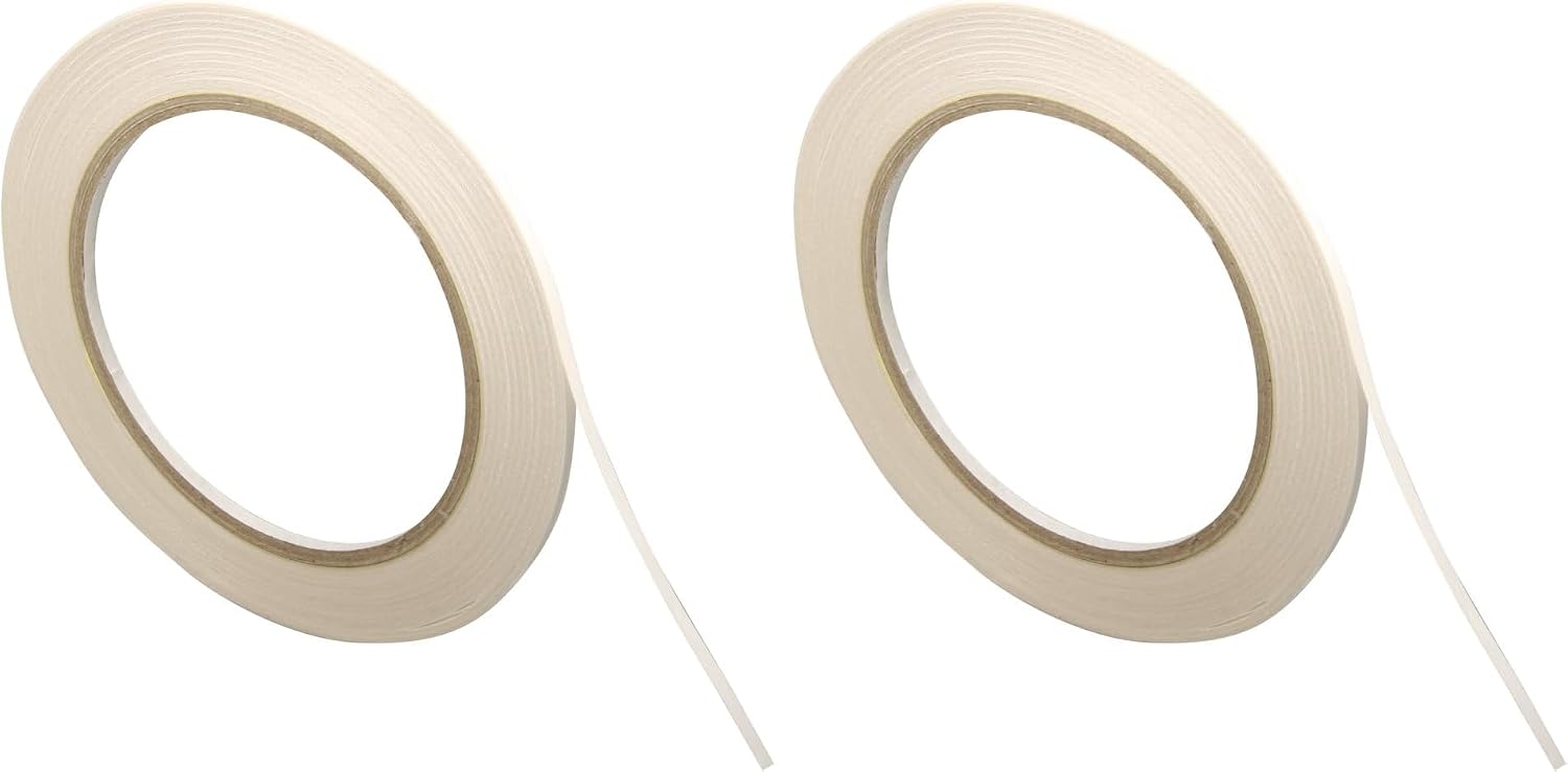 Doppelseitiges Klebeband – 2er-pack – Transparent – 6 Mm X 20 M – Starke Haftung – Für Heimwerkerprojekte Und Dekorationen