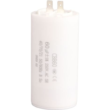 Zylindrischer Anlaufkondensator Cbb60, 250 V Ac, 60 Μf, 50/60 Hz, Für Motor/pumpe