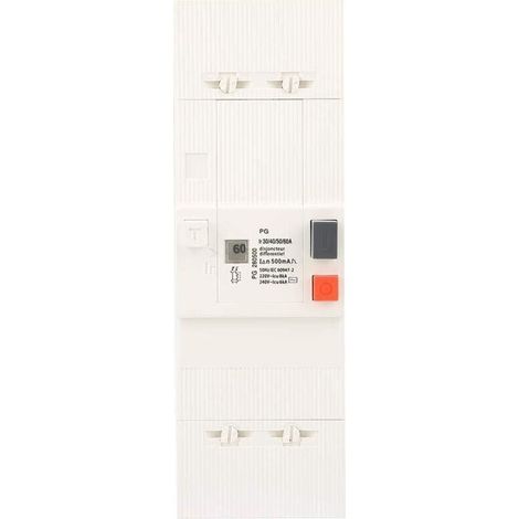 60a Leitungsschutzschalter, 30-60a Fehlerstromschutzschalter, Zweipolig, 50hz/60hz, Niederspannung, Luftleistungsschalter.