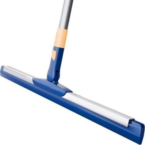 Robuster 50 Cm Bodenabzieher Mit 130 Cm Langem Griff, Ideal Für Garagen, Fliesen, Terrassen, Badezimmer, Fenster Und Glasflächen.