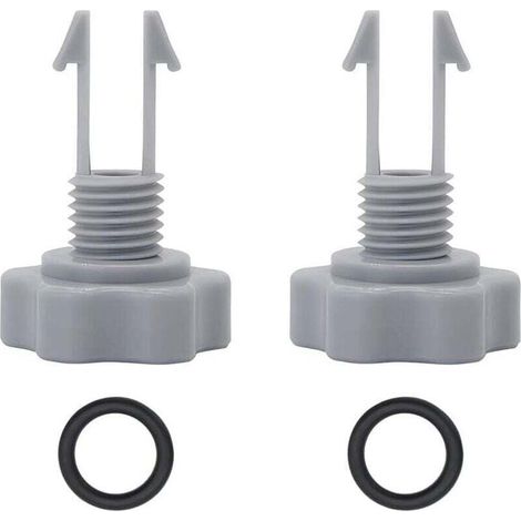 Satz Mit 2 Ersatz-luftventilen Und O-ringen Für Intex Filterpumpe 10460 10264-2