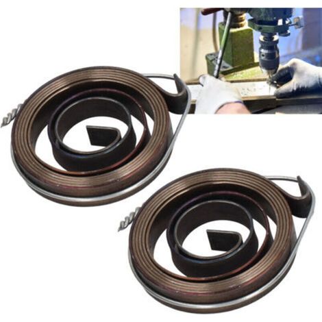 2 Rückhol-/vorschubfedern Für Spiralbohrer, 680 Mm, 35 X 6 X 0,7 Mm