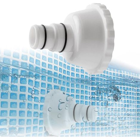 Rp/rx Skimmer-vakuumadapter, Kompatibel Mit Summer Waves Pools. Vakuumadapter Mit 1,5"-schlauchanschluss Für Aufstellpools.
