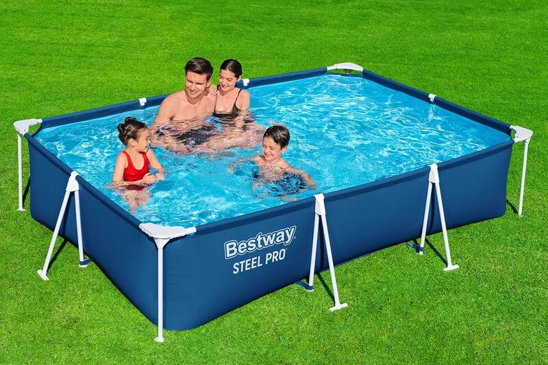 [neuwertig] B-ware Bestway 9'10" X 6'7" Steel Pro Frame Pool, Blue