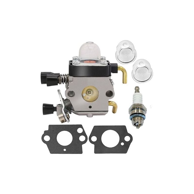 Vergaser Für Hs45 Heckenschere – Kompatibel Mit Stihl Fs38, Fs45, Fs46, Fs55, Fs55r, Km55, Hl45, Km55r – Einfache Montage – Metall Und Kunststoff