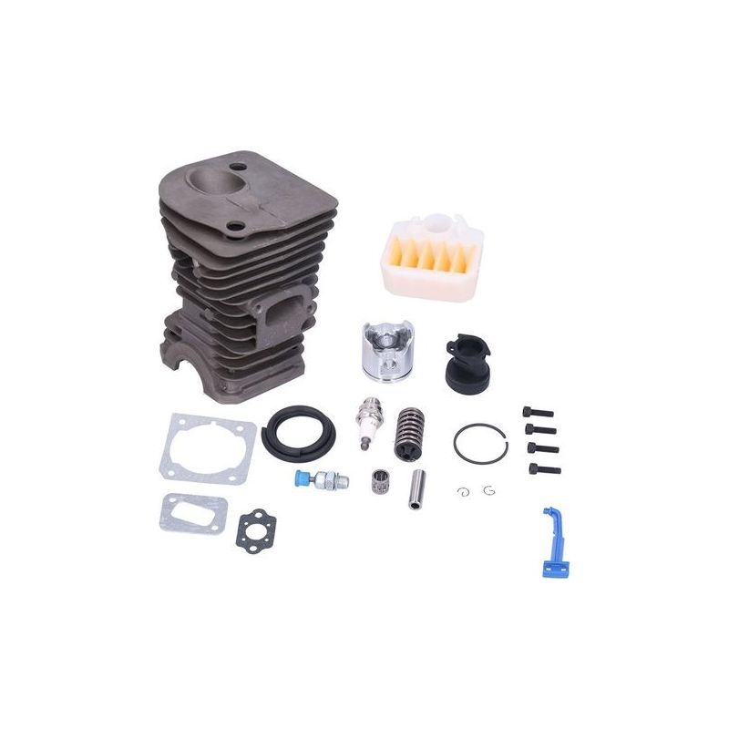 340 345 350 Zylinder Kolben Luftfilter Papierpuffer Ansaugkrümmer Zündkerze Druckminderungsventil 40mm Für Husqvarna