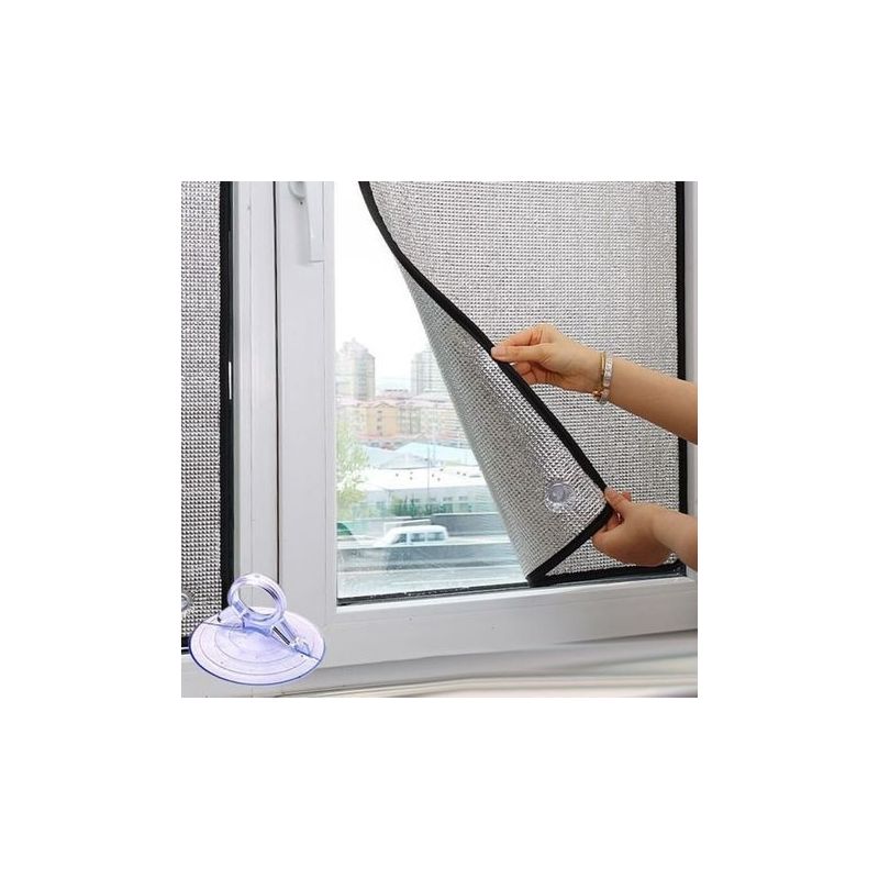 7 Mm Aluminium-reflexions-wärmedämmplatte – Größe 50 X 50 Cm – Reduziert Die Innentemperatur Um 8-10 °c